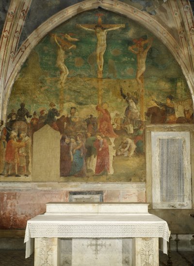 Crucifixion by Tommaso Masaccio